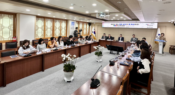 청양군, ‘PRO혁신추진단’ 성과보고회 개최 모습