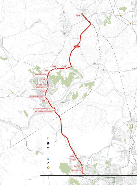 바로타 B2 노선도