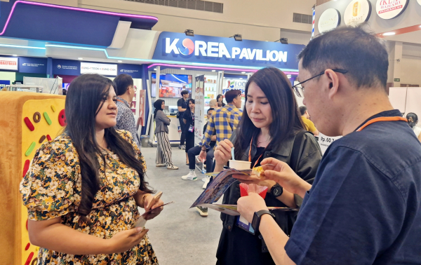 인도네시아 국제 프랜차이즈 박람회 참가 모습