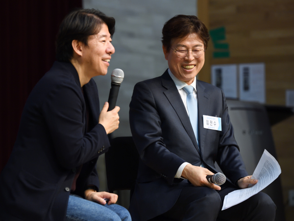 (좌) 이광수 대표, (우) 임전수 원장