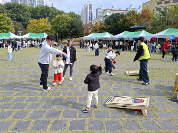 미국 콘홀 놀이