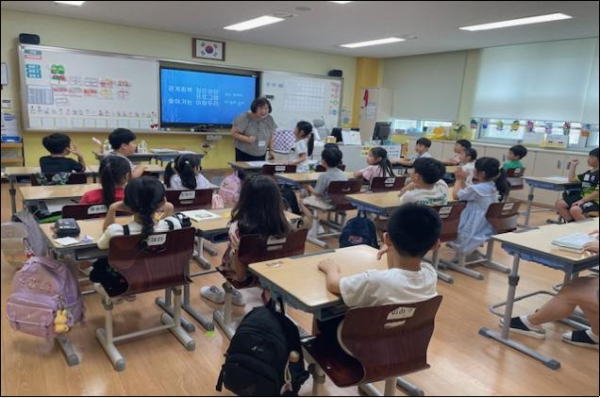 2025년 2학기 학교폭력 집단상담 ‘찾아가는 아람두리’ 활동 모습