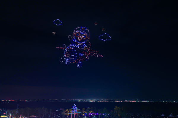 2025 당진 삽교호 드론 라이트 쇼 (뽀로로)