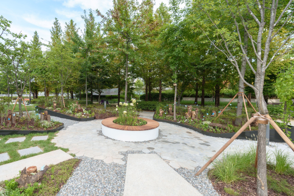 보람동 행복누림터에 조성한 ‘잔향:향이 피어나는 향원’ 모습