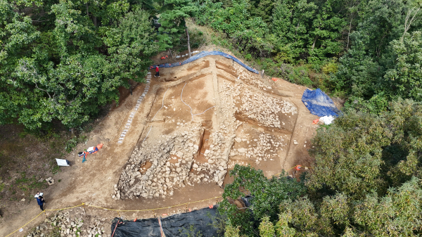 세종 이성 발굴조사 전경