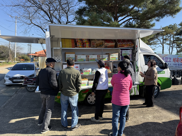 당찬가게(이동형판매차량_마을순회판매)