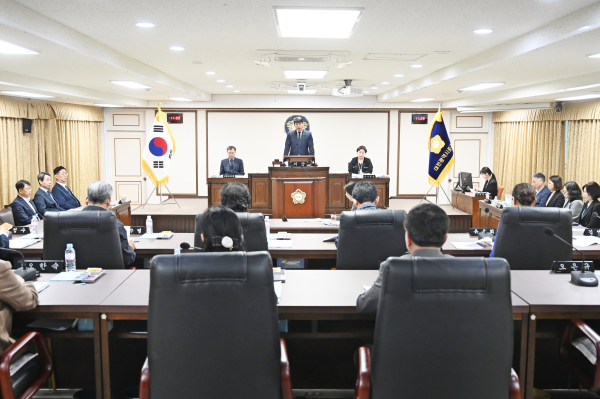 오는 20일, 제270회 제2차 정례회를 개회한다