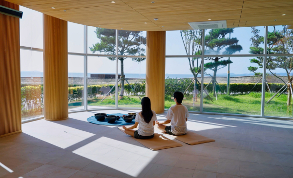 해양치유센터 내부 모습.