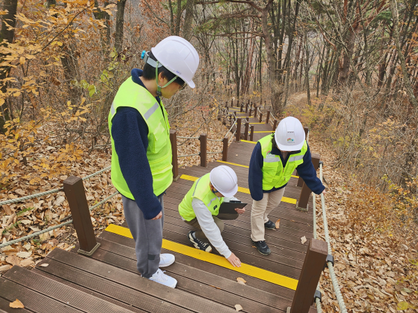 동절기 대비 안전점검 모습