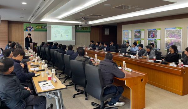 공정하고 투명한 하도급 문화 정착을 위한 주택건설 분야 간담회 개최 모습