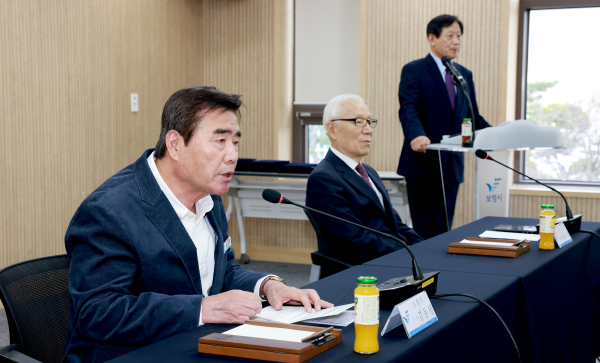 장학금 수여식  모습