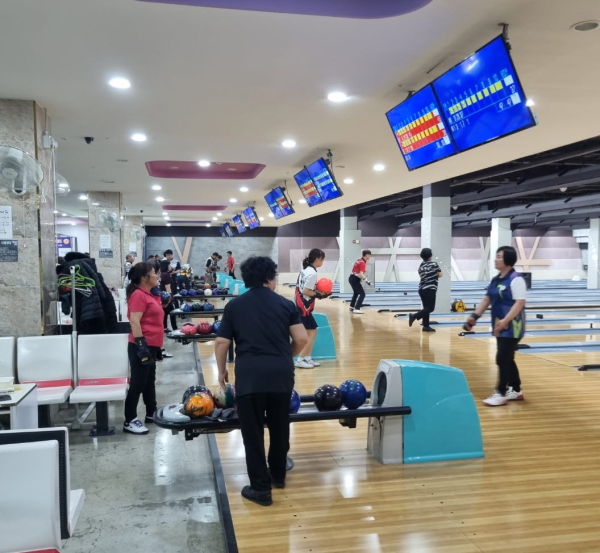 지난 2024년 장애인 볼링대회 모습