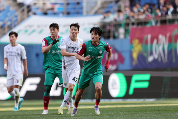 강윤성 선수 경기 모습