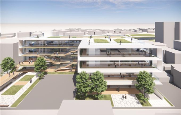 대전시 웹툰 IP 첨단 클러스터 조감도