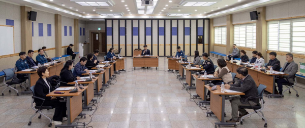‘2025 대덕구 지역치안협의회’ 개최 모습