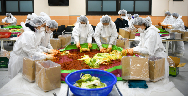 ‘백석김장나눔 페스티벌’ 개최 모습