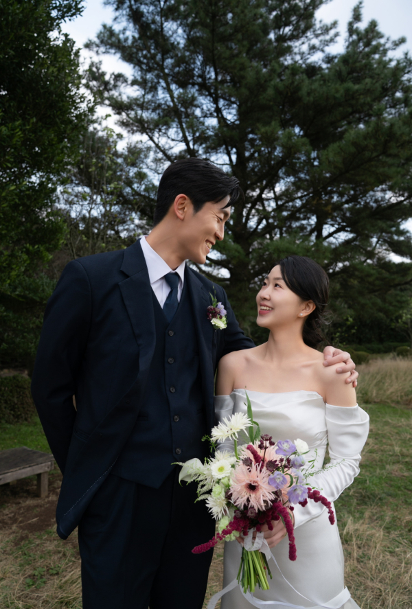 충남아산FC 김수안 선수와 신부