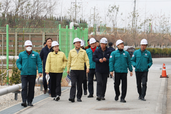 서산시의회 예산결산특별위원회, 2026년도 본예산 심사 중 현장방문 모습