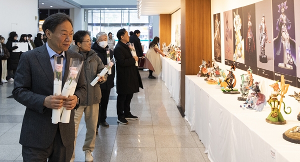 배재대 게임애니메이션전공 캐릭터&3D프린팅 성과확산을 위한 작품 전시회