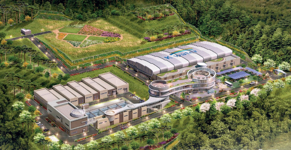 대산임해산업지역 해수담수화 시설 조감도