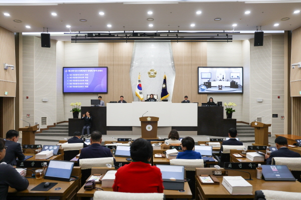 당진시의회, 제125회 제2차 정례회 폐회식 전경