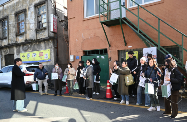 ‘원도심 이야기여행’ 운영 모습