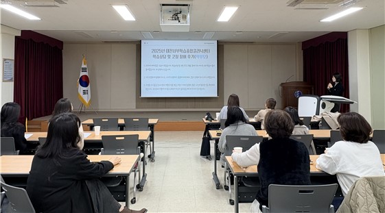 학생 맞춤형 지원 프로그램 진행 모습