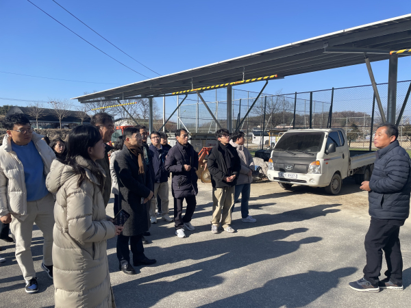 구양리 햇빛소득마을 현장 점검