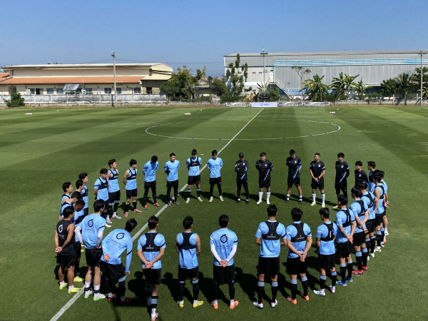 천안시티FC, 방콕 전지훈련 진행 모습