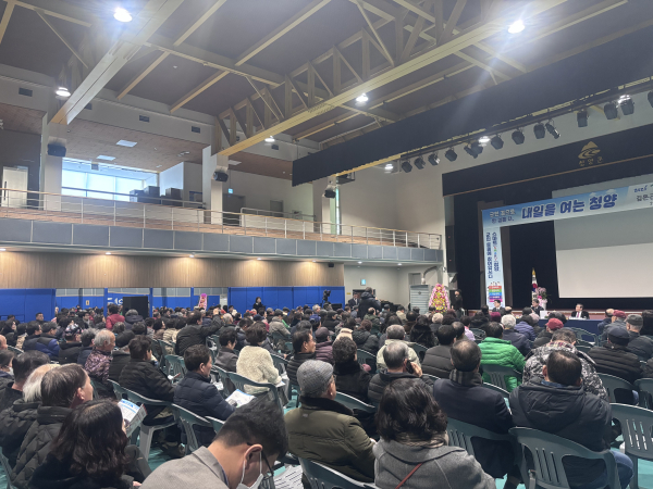 19일부터 읍‧면 순방 돌입 (청양읍 방문 모습)