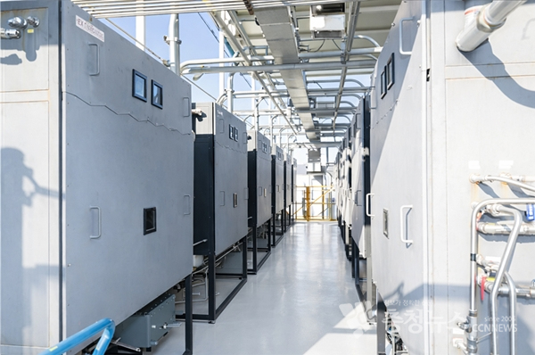 인투코어테크놀로지에서 구축한 플라즈마 개질 반응기