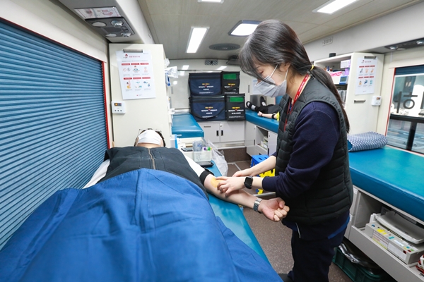 충남대병원 사랑의 헌혈 행사