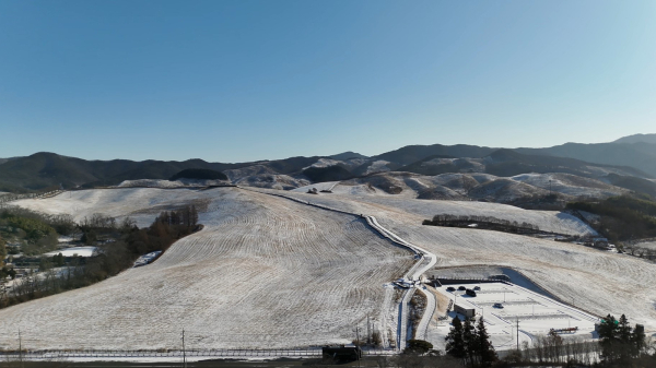 서산한우목장길 전경