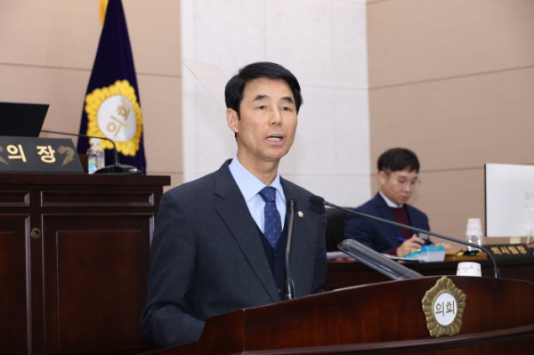 금산군의회 정옥균 부의장