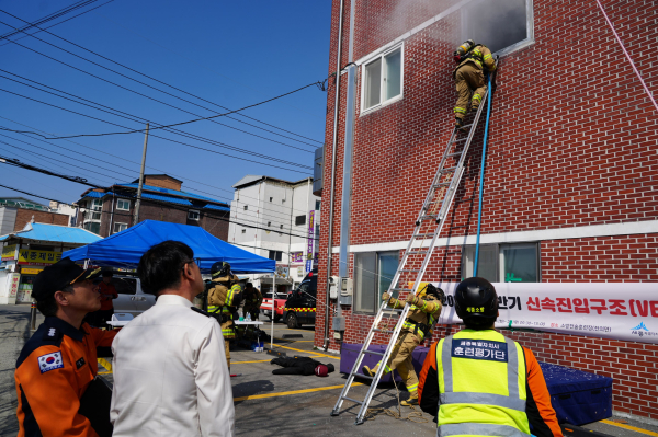 골든타임 사수 신속진입구조 훈련