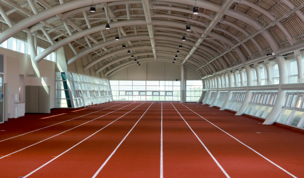 보령전천후육상훈련장 내부 모습