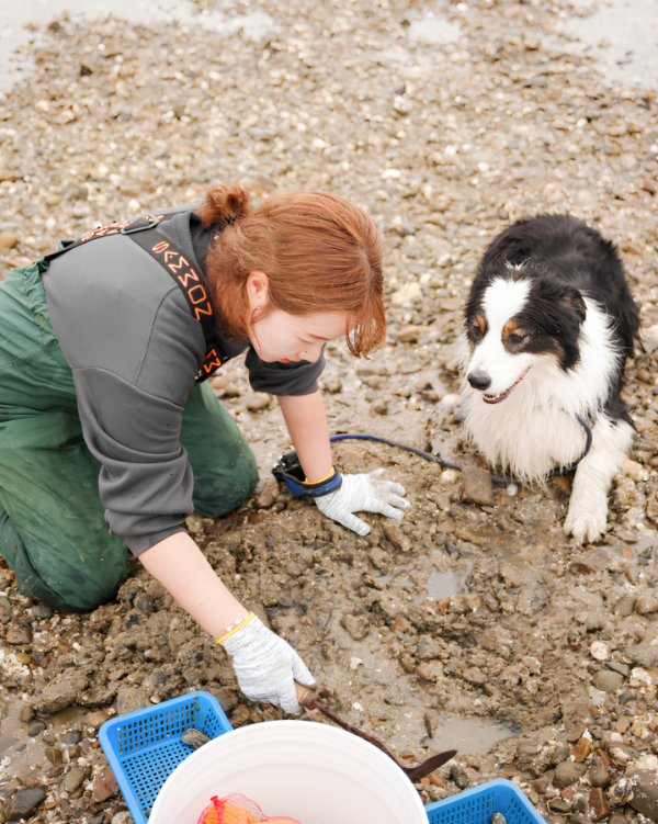 지난해 진행한 갯벌 체험 프로그램 진행 모습.