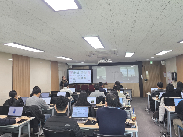 대전도시공사 AI 실습 심화교육 진행 모습