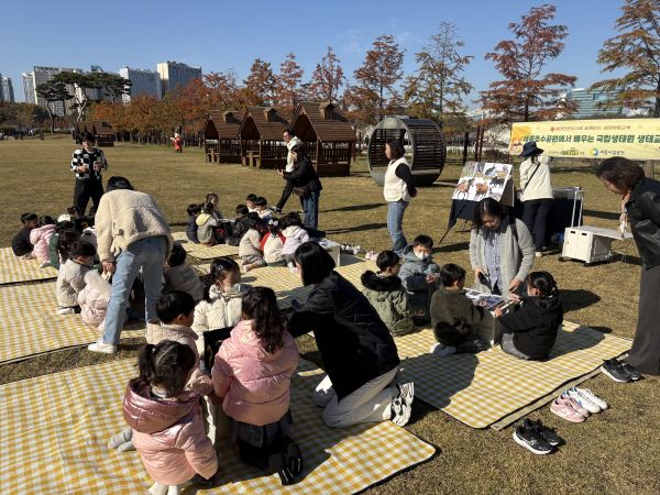 에코플랫폼 세종 유아 대상 체험 프로그램 운영 사진