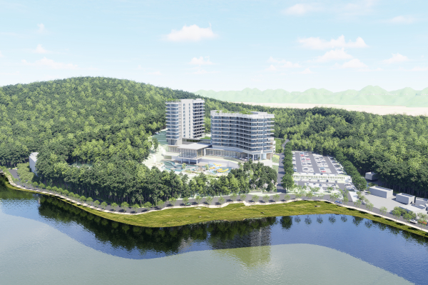 논산 탑정호 리조트 조감도