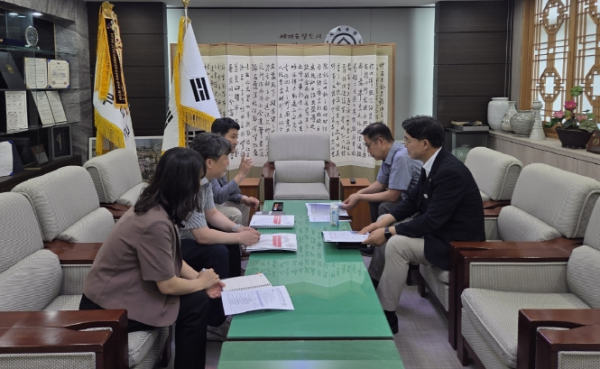 정부예산 확보 간담회