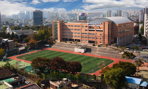 대전대성중학교 전경